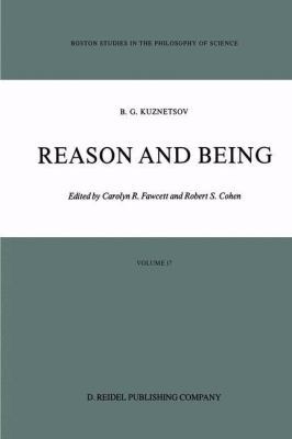 Reason and Being 9027721815 Book Cover
