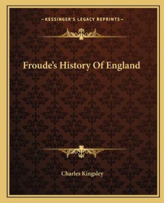 Froude's History Of England 1162664037 Book Cover