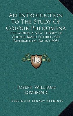 An Introduction To The Study Of Colour Phenomen... 1168731275 Book Cover