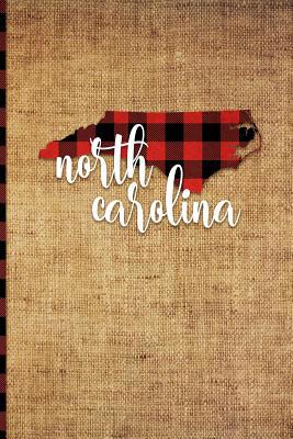 North Carolina: 6 X 9 108 Pages: Buffalo Plaid ... 1726395286 Book Cover