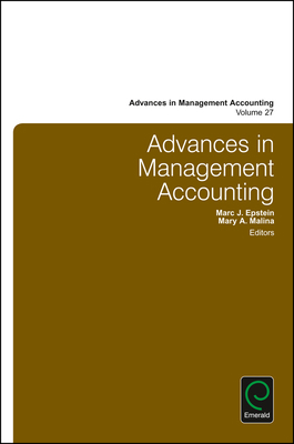 Advances in Management Accounting 1785609726 Book Cover