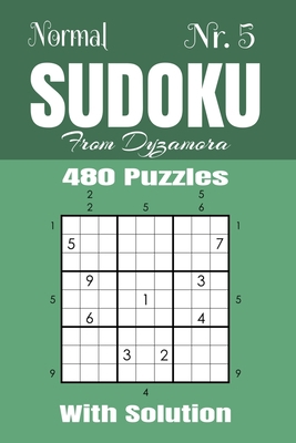 Normal Sudoku Nr.5: 480 puzzles with solution 1695758072 Book Cover