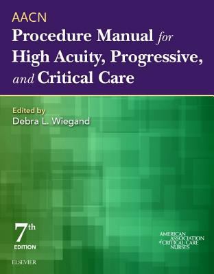 Aacn Procedure Manual for High Acuity, Progress... B06XRX6ZQ1 Book Cover