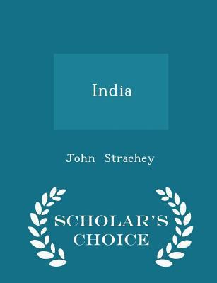 India - Scholar's Choice Edition 1296243125 Book Cover