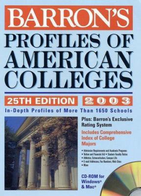 Profiles of American Colleges with CD-ROM: 2004... 0764174363 Book Cover