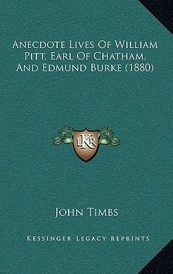 Anecdote Lives Of William Pitt, Earl Of Chatham... 116531374X Book Cover