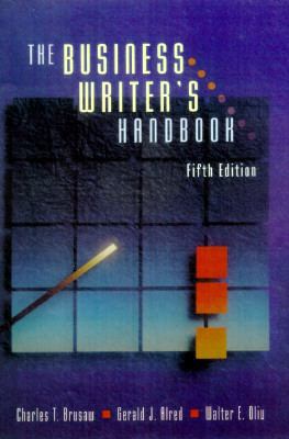 The Business Writer's Handbook 0312166893 Book Cover