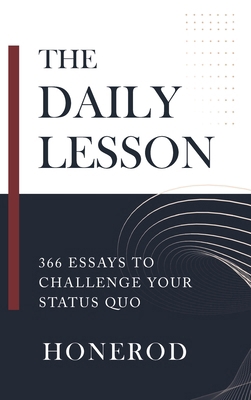 The Daily Lesson: 366 Essays to Challenge Your ... 8269337269 Book Cover