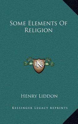 Some Elements of Religion 1163362719 Book Cover