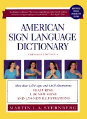 American Sign Language Dictionary 0833504991 Book Cover