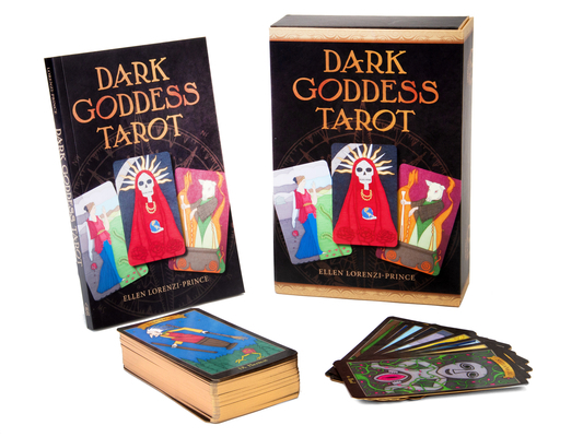 Dark Goddess Tarot: (Tarot Kit Box Set with 78 ... 0764360221 Book Cover