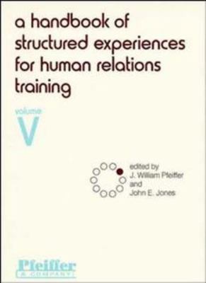 A Handbook of Structured Experiences for Human ... 0883900459 Book Cover