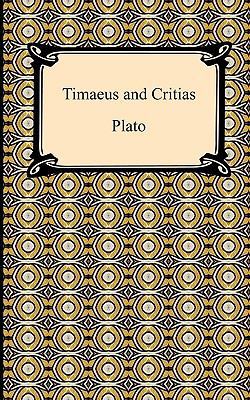 Timaeus and Critias 1420933914 Book Cover