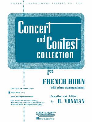 Concert and Contest Collection for French Horn:... B000K6U1GM Book Cover