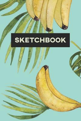 Sketchbook: Banana Food Pattern Paint Cute Design 1794122745 Book Cover