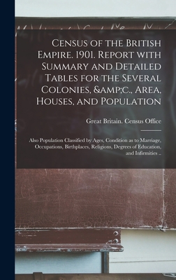 Census of the British Empire. 1901. Report With... 1013467256 Book Cover