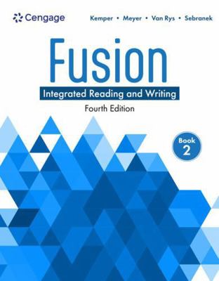 Fusion: Integrated Reading and Writing, Book 2 Book Cover