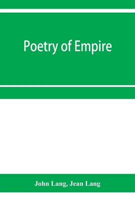 Poetry of empire; nineteen centuries of British... 9353956161 Book Cover