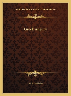 Greek Augury 116950650X Book Cover