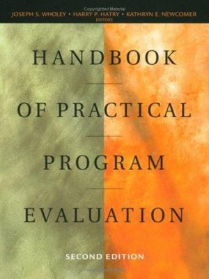 Handbook of Practical Program Evaluation 0787967130 Book Cover