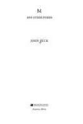 M and Other Poems 0810150565 Book Cover