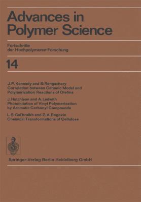 Advances in Polymer Science: Fortschritte Der H... 3662155540 Book Cover