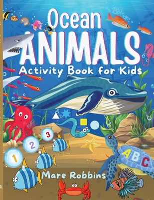 Ocean Animals Activity Book for Kids 1635897521 Book Cover