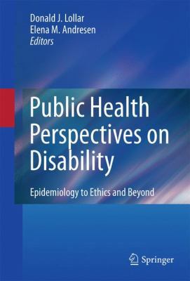 Public Health Perspectives on Disability: Epide... 1441973400 Book Cover