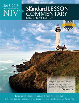 Niv(r) Standard Lesson Commentary(r) Large Prin... [Large Print] 1434712036 Book Cover