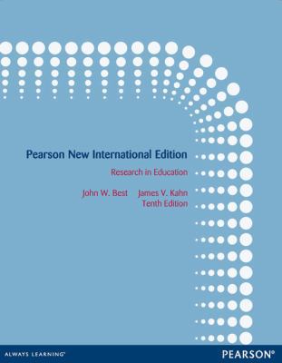 Research in Education: Pearson New Internationa... 1292041978 Book Cover