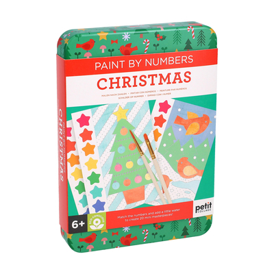 Paint by Numbers: Christmas [Spanish] 1797246259 Book Cover