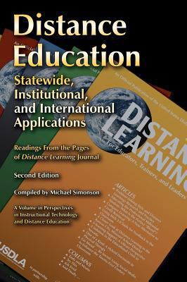 Distance Education: Statewide, Institutional, a... 1681236427 Book Cover