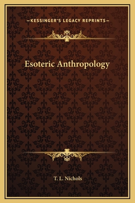 Esoteric Anthropology 1169327354 Book Cover