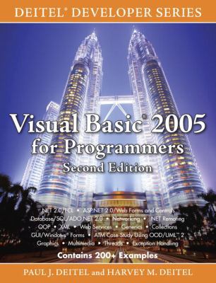 Visual Basic 2005 for Programmers [With CD-ROM] 013225140X Book Cover