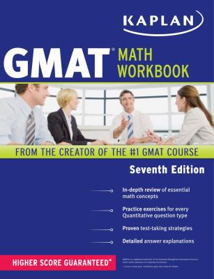 Kaplan GMAT Math Workbook 1419549987 Book Cover