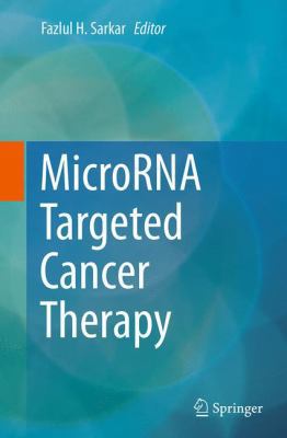Microrna Targeted Cancer Therapy 3319376063 Book Cover