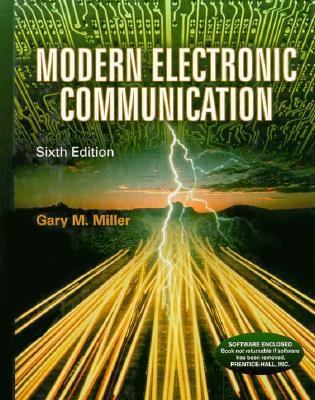 Modern Electronic Communication (6th Edition) 0138598282 Book Cover