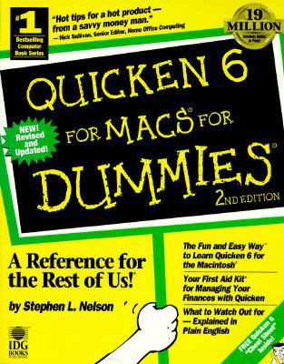 Quicken 6 For Macs For Dummies 1568849249 Book Cover