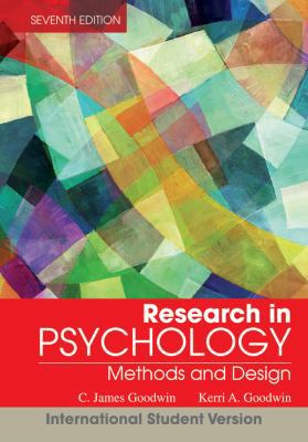 Research In Psychology: Methods and Design 1118322622 Book Cover