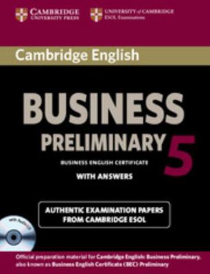 Cambridge English Business 5 Preliminary Self-S... 1107699339 Book Cover