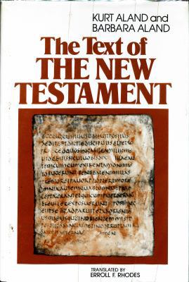 The Text of the New Testament: An Introduction ... B002SY3BX4 Book Cover