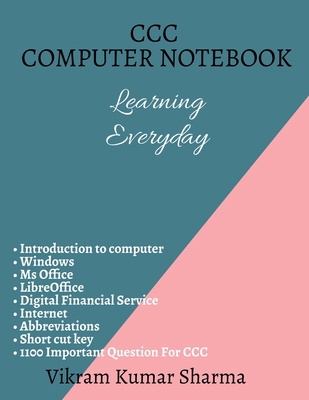 CCC Computer Notebook: CCC course B09MYYKK4D Book Cover