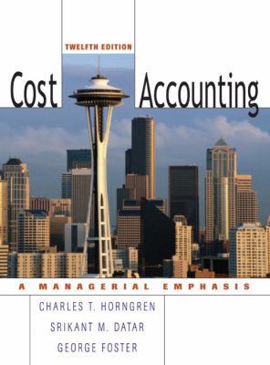 Cost Accounting 0131495380 Book Cover