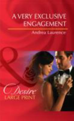 A Very Exclusive Engagement [Large Print] 0263237966 Book Cover