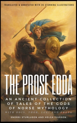 THE PROSE EDDA (Translated & Annotated with 35 ... B0CSYHD2X7 Book Cover