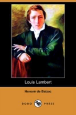 Louis Lambert (Dodo Press) [French] 140995403X Book Cover