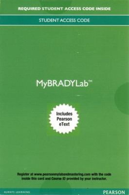 Mylab Brady with Pearson Etext Access Card for ... 0134442733 Book Cover