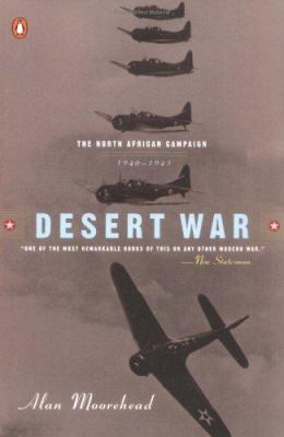 Desert War: The North African Campaign 1940-1943 0140275142 Book Cover