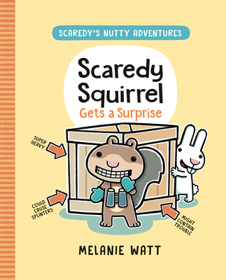 Scaredy Squirrel Gets a Surprise 0735269599 Book Cover