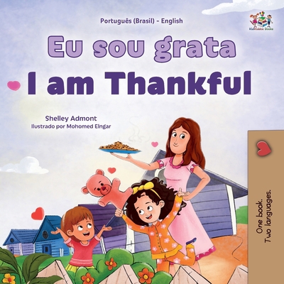 I am Thankful (Portuguese Brazilian English Bil... [Portuguese] [Large Print] 1525977881 Book Cover